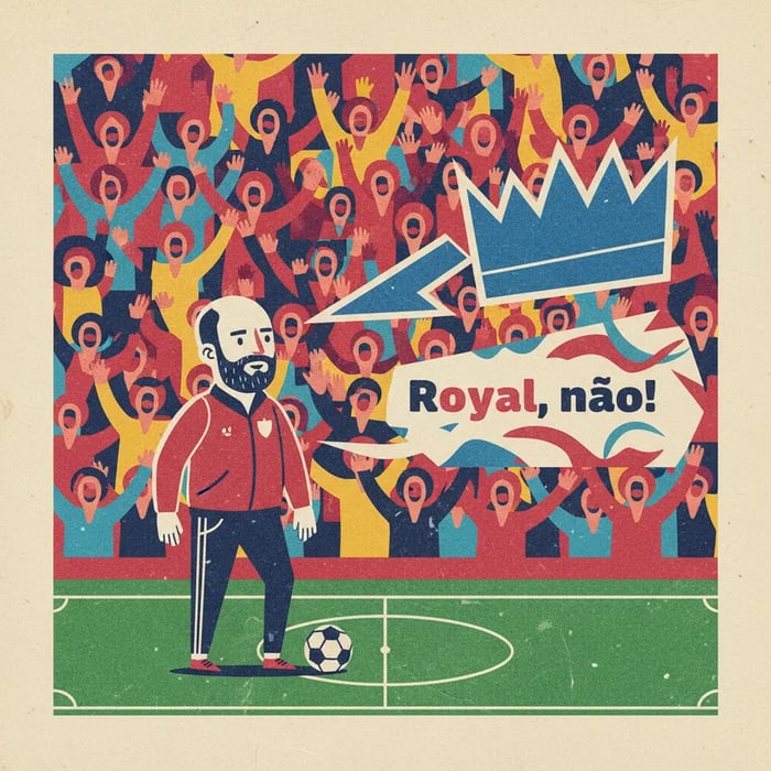 Sósia de Leonardo Jardim surge no Maracanã e é cobrado