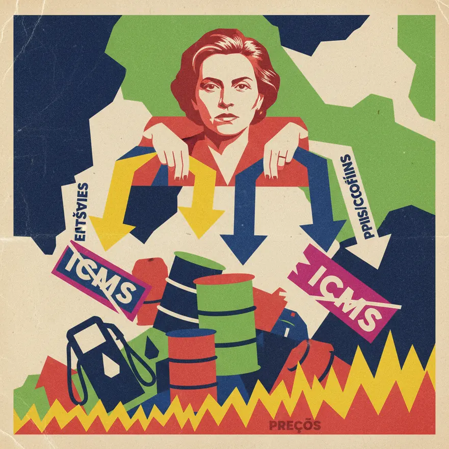 Presidente da Petrobras pede corte de ICMS nos estados para frear alta dos combustíveis