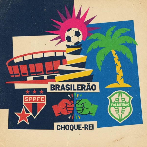 São Paulo e Palmeiras se enfrentam pelo topo do Brasileirão