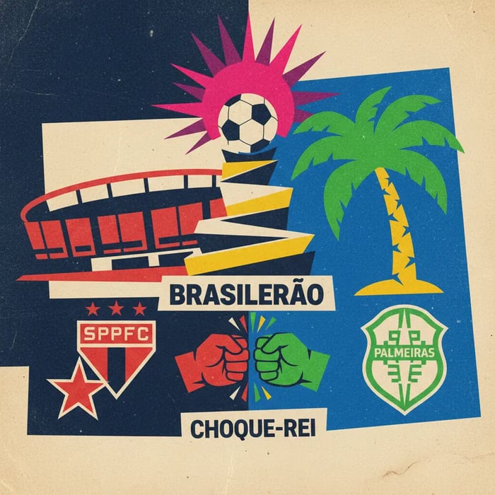 São Paulo e Palmeiras se enfrentam pelo topo do Brasileirão