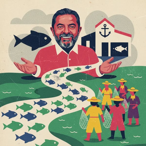 Lula garante continuidade do seguro-defeso a pescadores artesanais