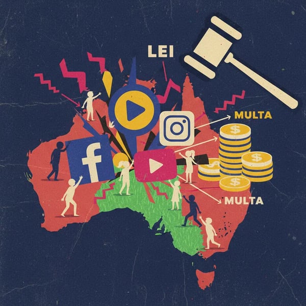 Austrália investiga redes sociais por descumprimento de proibição a menores