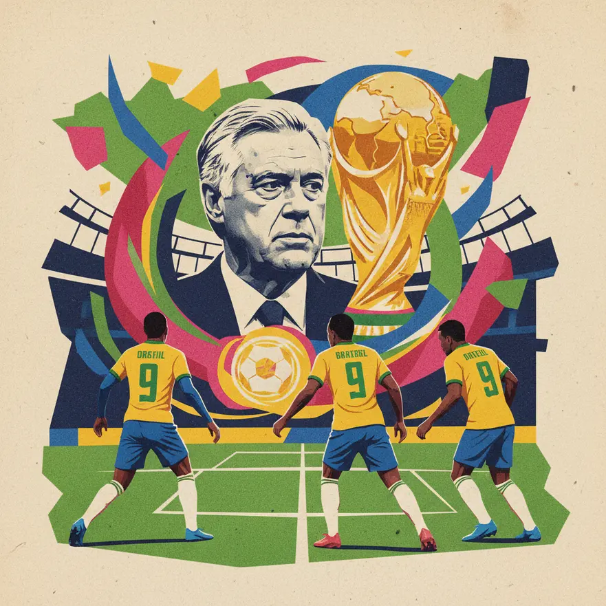 Ancelotti convoca pela última vez antes da Copa