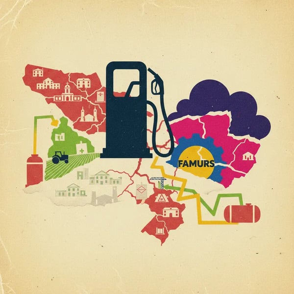 Escassez de diesel paralisa serviços em 142 prefeituras do RS