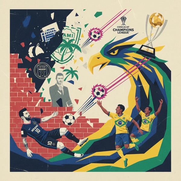Messi é eliminado da Concachampions; América-MEX avança com gols brasileiros