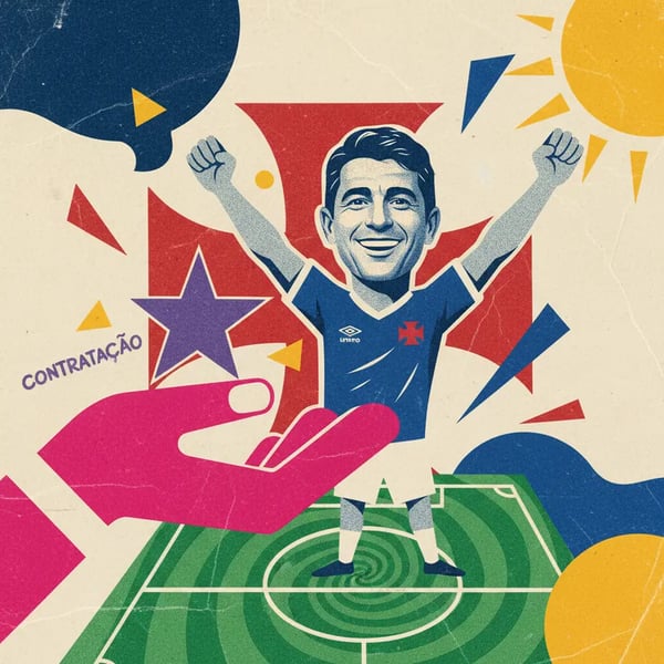 Renato Gaúcho celebra retorno ao Vasco em postagem