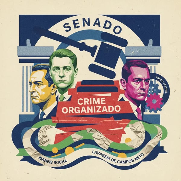 CPI do Crime Organizado convoca ex-governadores Ibaneis e Cláudio Castro, além de Campos Neto