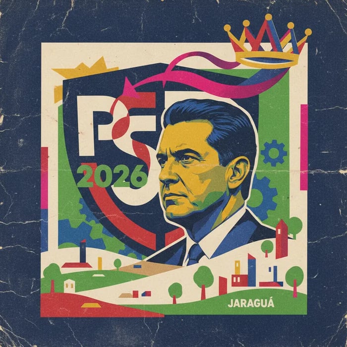 Caiado se filia ao PSD em ato regional em Jaraguá