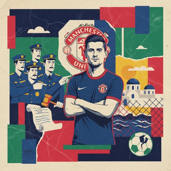 Polícia Grega Critica Falta de Desculpas de Harry Maguire Após Condenação