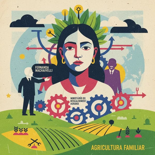 Fernanda Machiavelli assume Ministério do Desenvolvimento Agrário