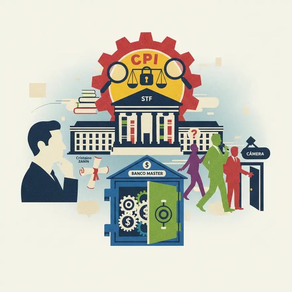Zanin relatará pedido de CPI do Banco Master no STF