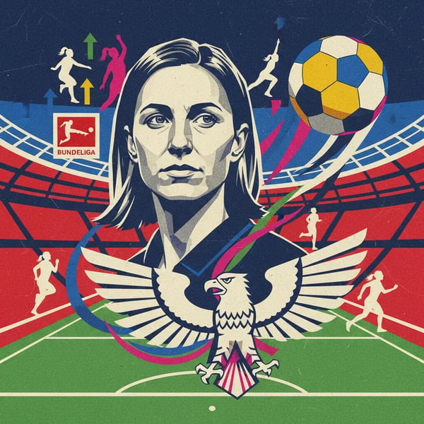 Marie-Louise Eta: Primeira técnica da Bundesliga busca vitória