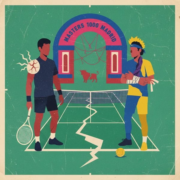 Djokovic e Alcaraz desfalcam Masters 1000 de Madri