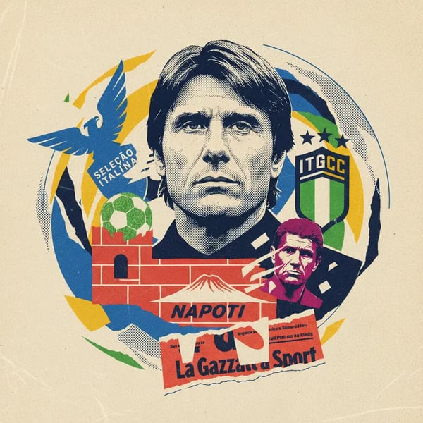 Antonio Conte é o nome preferido para treinar a Seleção Italiana