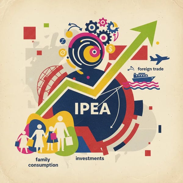 Ipea projeta crescimento de 1,8% para o PIB brasileiro em 2026
