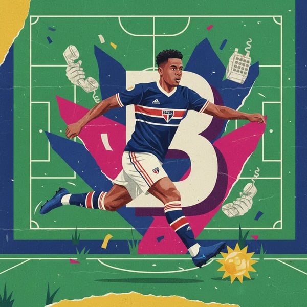 Arboleda, do São Paulo, é visto em jogo da Série B após ausência