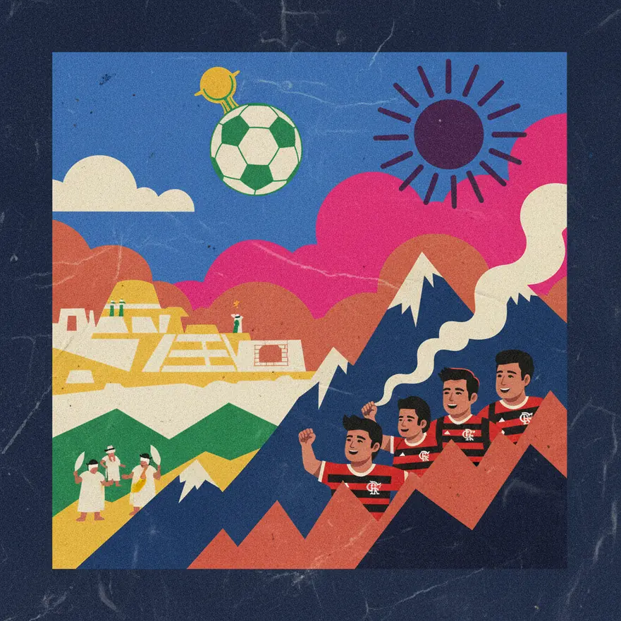 Torcedores do Flamengo enfrentam altitude e cultura em estreia na Libertadores em Cusco