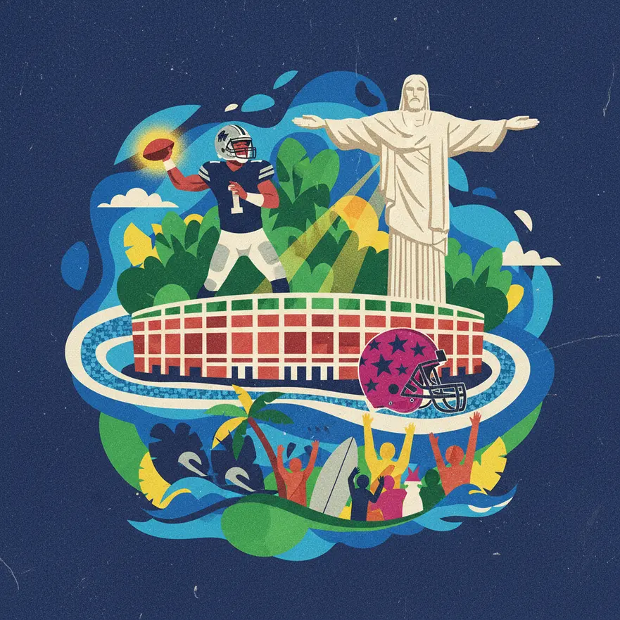 NFL confirma jogo no Rio em 2026 e expande planos para o Brasil