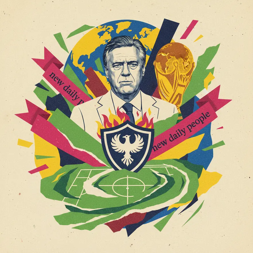 Ancelotti e a sobrevivência no comando da Seleção Brasileira