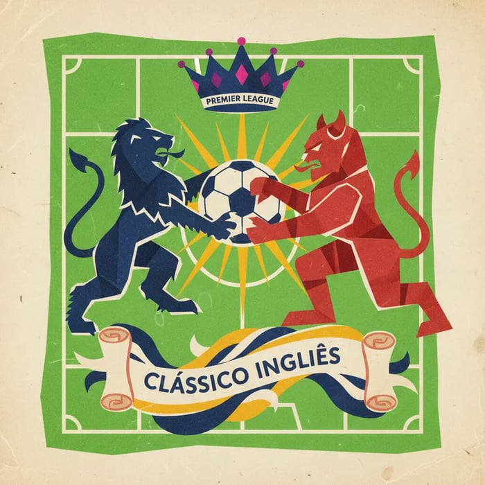Chelsea e Manchester United se enfrentam em clássico da Premier League