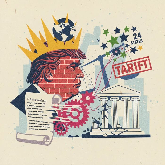 Empresas e estados questionam legalidade de tarifas de Trump