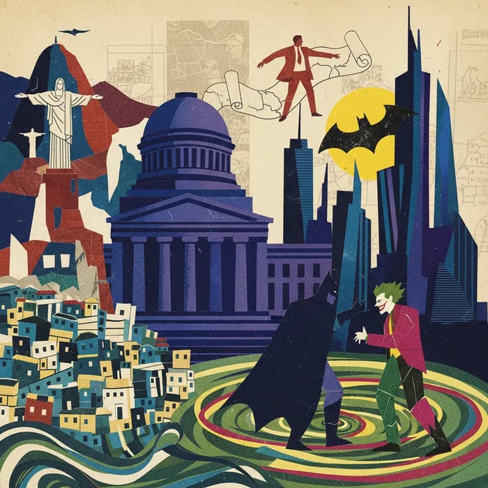Advogado compara Rio a Gotham City em crise no STF