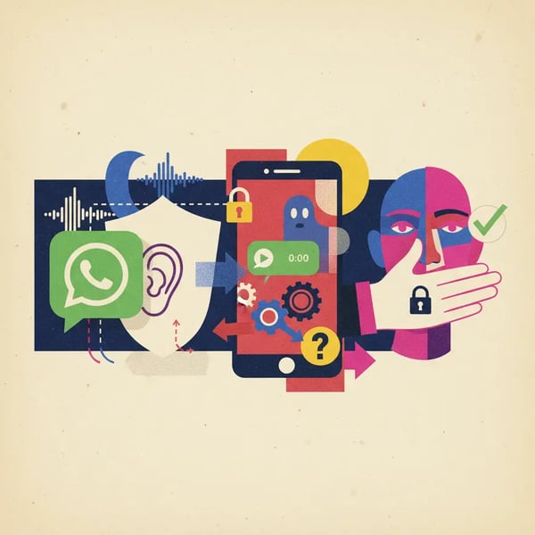 Ouça áudios do WhatsApp sem o remetente saber
