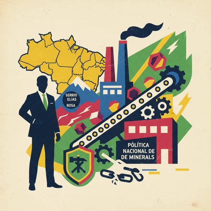 Brasil foca em industrializar minerais críticos, não apenas exportar