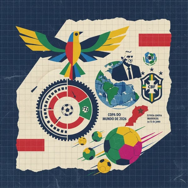 Seleção Brasileira define calendário para Copa do Mundo de 2026