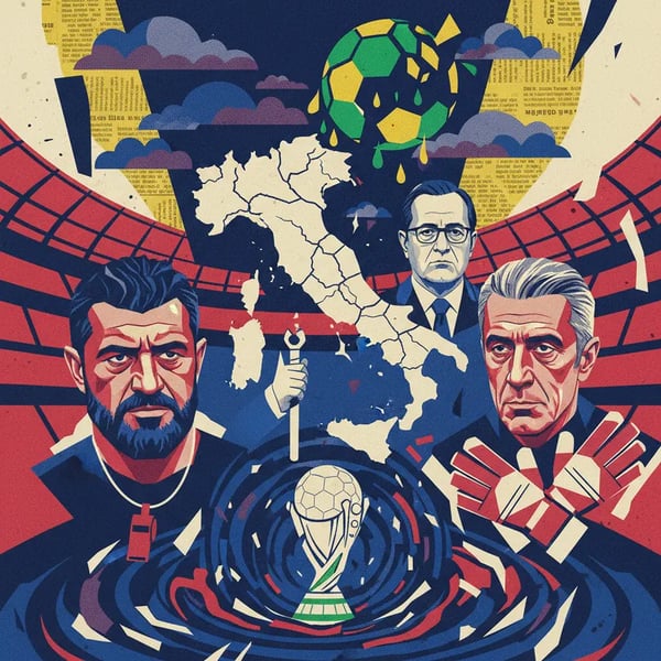 Crise no futebol italiano: Gattuso, Gravina e Buffon deixam cargos