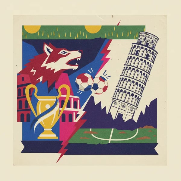 Roma e Pisa em confronto decisivo pela Série A