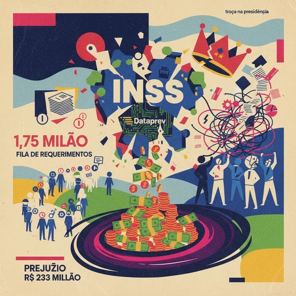 Falhas no INSS geram prejuízo de R$ 233 milhões e atrasam análise de 1,75 milhão de processos