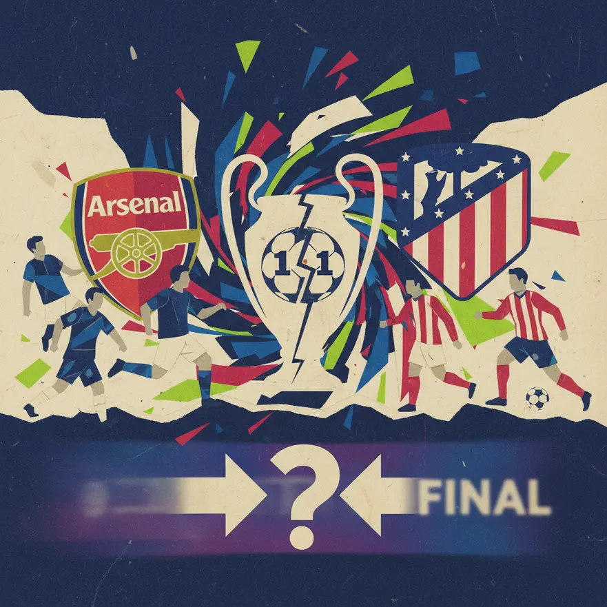 Empate na Champions League: Arsenal e Atlético de Madrid ficam no 1 a 1 em jogo eletrizante