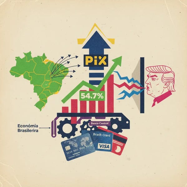 Pix consolida liderança em transações no Brasil
