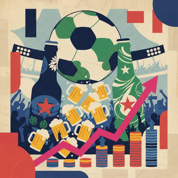Copa do Mundo deve impulsionar ações de gigantes da cerveja
