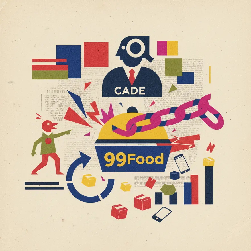 Cade investiga 99Food por suspeita de concorrência desleal