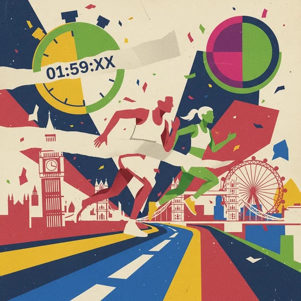 Maratona de Londres tem recorde histórico com quebra da barreira das 2 horas