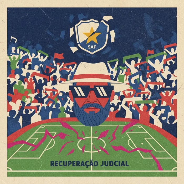 Textor assiste a jogo do Botafogo disfarçado entre torcedores