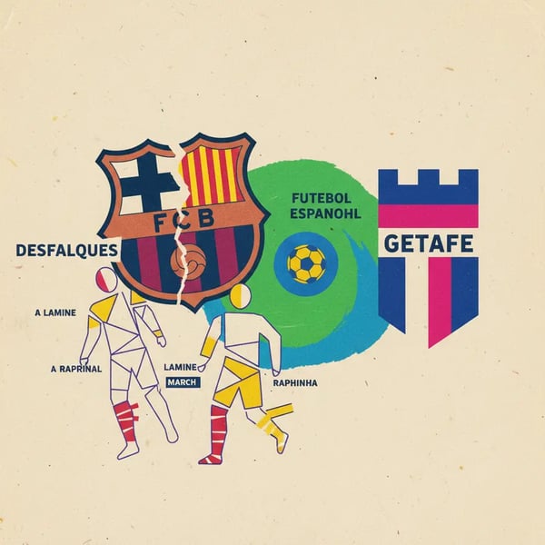 Yamal e Raphinha desfalcam Barcelona contra Getafe