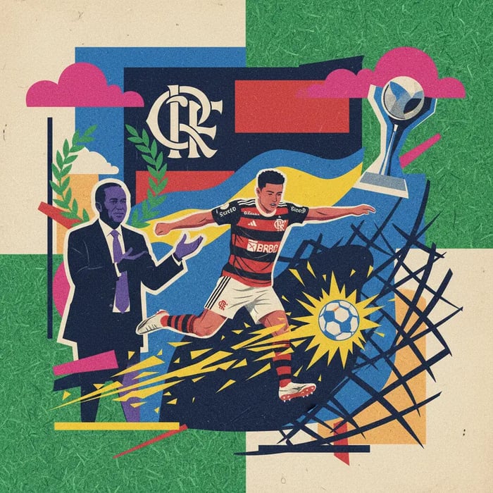 Evertton Araújo brilha no Flamengo com golaço e elogios de Jardim