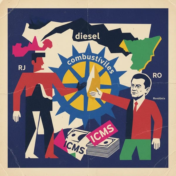 RJ e RO não reduzem ICMS sobre diesel importado