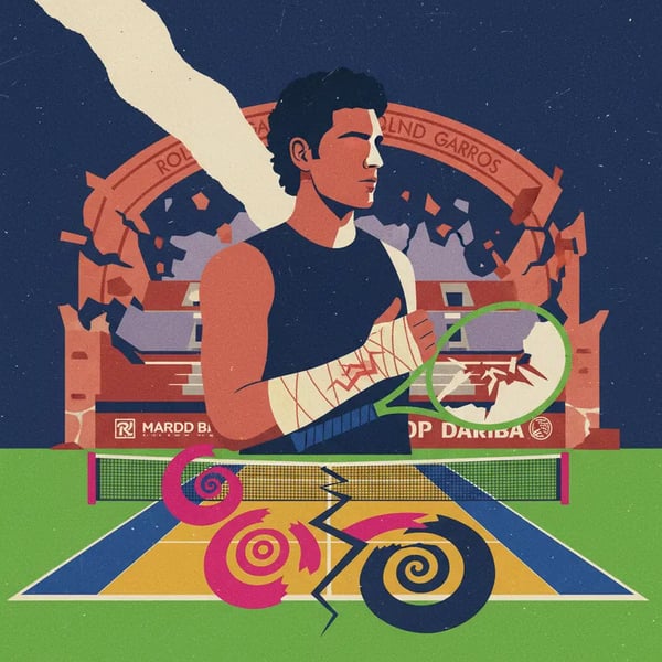 Alcaraz fora de Roma e Roland Garros por lesão no punho