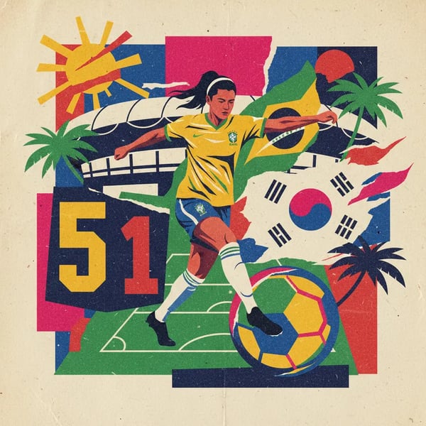 Brasil goleia Coreia do Sul na estreia do Fifa Series