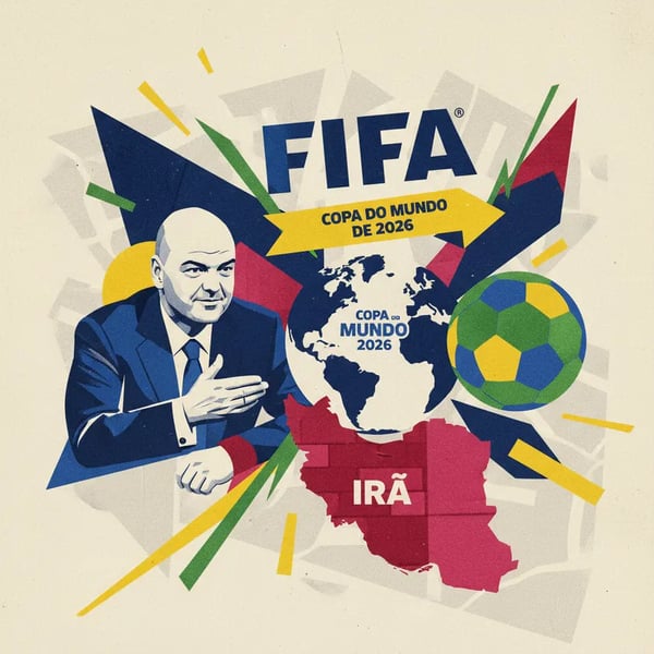 Presidente da Fifa garante: "Irã disputará a Copa do Mundo de 2026 sem dúvidas"