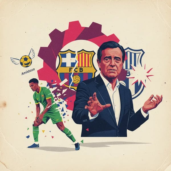 Laporta critica calendário da Fifa e lamenta lesão de Raphinha