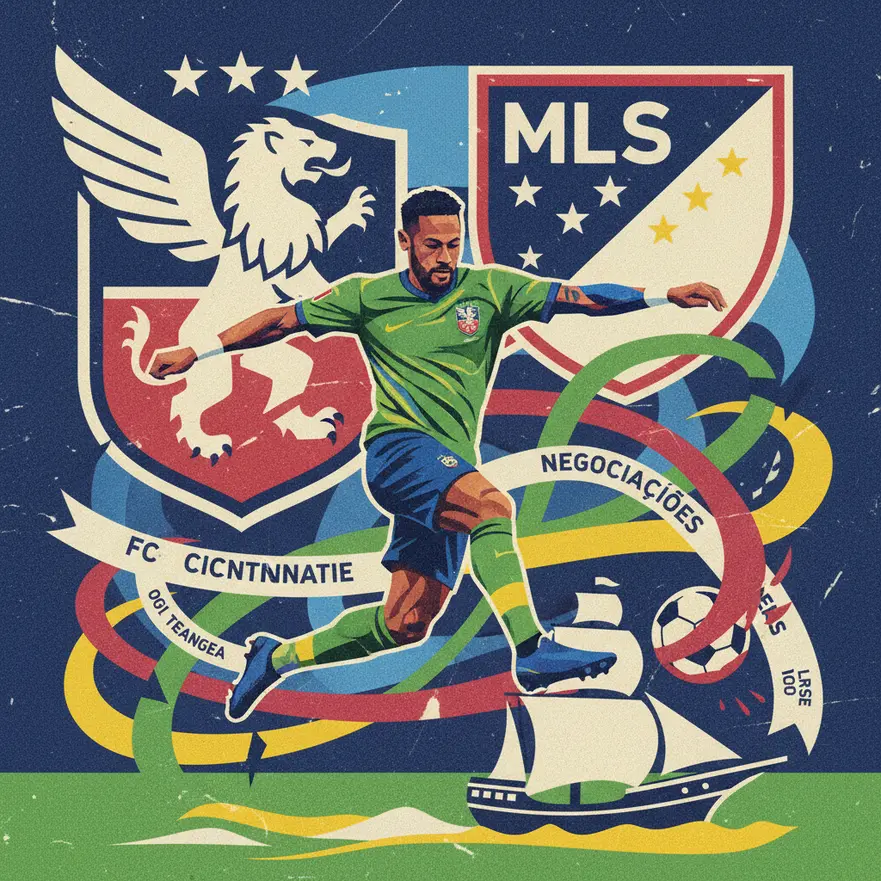Neymar em negociações com clube da MLS