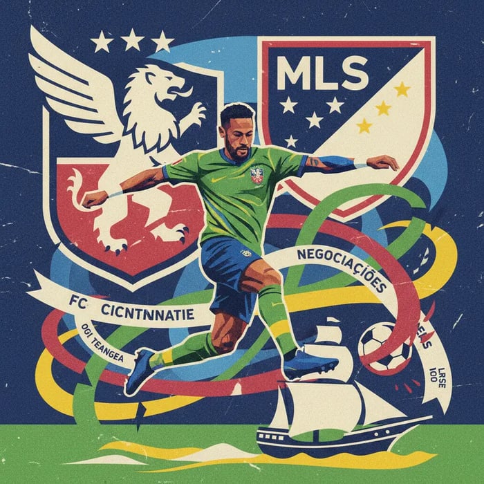 Neymar em negociações com clube da MLS
