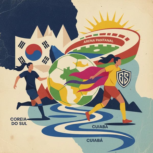 Seleção feminina estreia no Fifa Series contra Coreia do Sul em Cuiabá