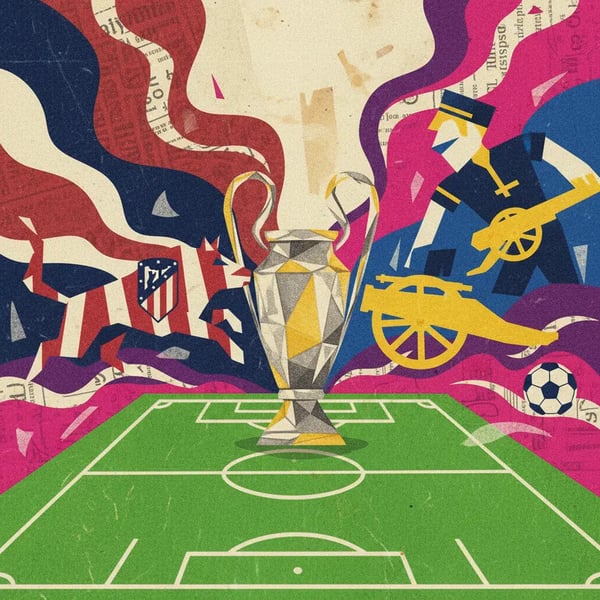 Atlético de Madrid e Arsenal decidem vaga na final da Champions League