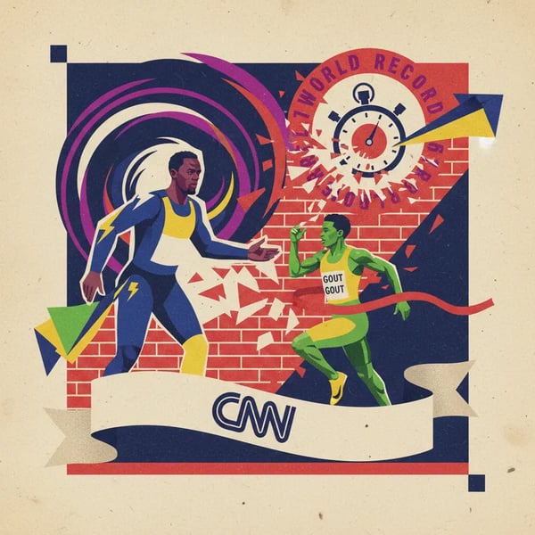 Usain Bolt aconselha Gout Gout, estrela em ascensão do atletismo